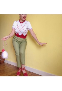 Grace Red Suede Crepe Sole Grace Red Suede Crepe Sole