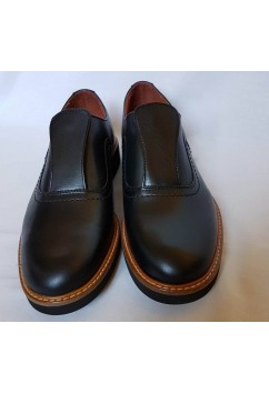 Shu-Lok Shoe Black Leather