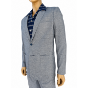 Suit Baby Blue Flecked 