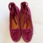 Grace Bordeaux Crepe Sole