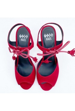 Elizabeth Bordeaux Suede