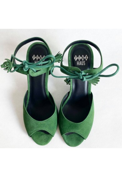 Elizabeth Green Suede