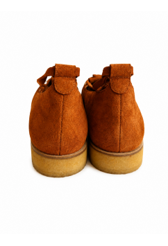Grace Brown Suede Crepe Sole Grace Brown Suede Crepe Sole
