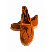 Grace Brown  Suede Crepe Sole