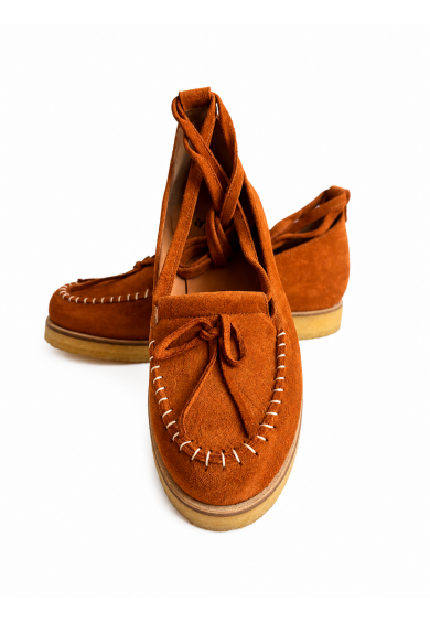 Grace Brown  Suede Crepe Sole