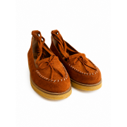 Grace Brown  Suede Crepe Sole