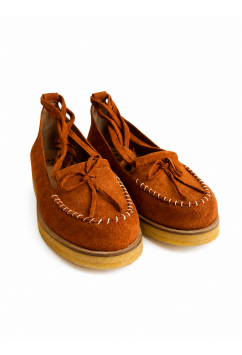 Grace Brown Suede Crepe Sole Grace Brown Suede Crepe Sole
