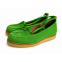 Grace Green Grass Suede Crepe Sole