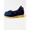 Grace Navy Suede Crepe Sole