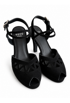 Jezebel Black Suede