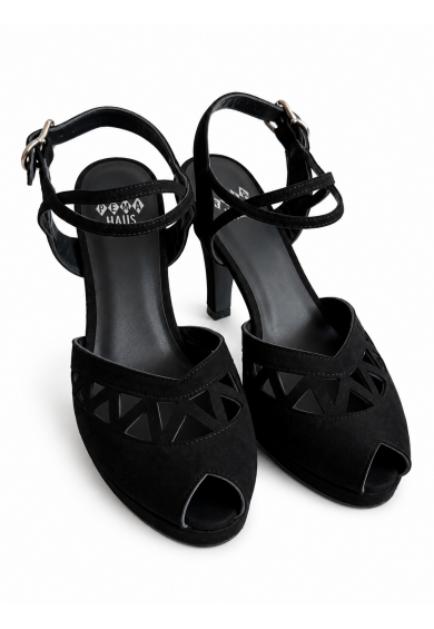 Jezebel Black Suede