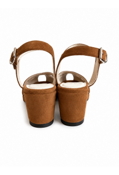 Jezebel Wedge Brown Camel Suede Jezebel Wedge Brown Camel Suede
