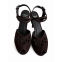 Jezebel Chocolate Brown Suede 
