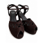 Jezebel Chocolate Brown Suede 