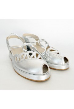 Leonor Silver Leather