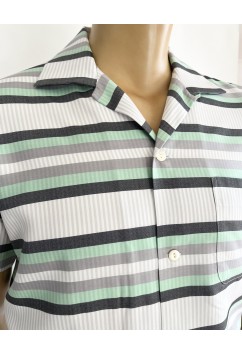 Nelson Collection Green Stripes 