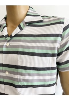Nelson Collection Green Stripes 