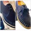 Neptune Navy Blue Suede