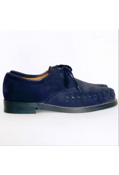 Neptune Navy Blue Suede