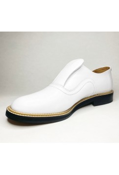 Shu-Lok DeLuxe White Leather 