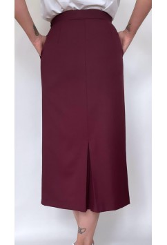 Skirt 'Sue' Bordeaux