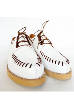 Sputnik White with Brown