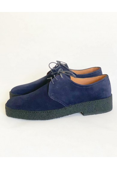 Steve Navy Blue Suede 