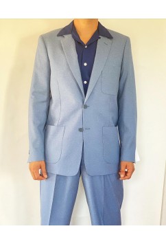 Suit Light Blue Flecked