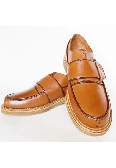 Vargas Camel and Brown Leather