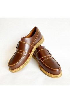 Vargas Brown and Camel Leather