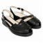 Donna Black Leather