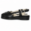 Donna Black Leather
