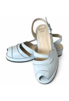Donna Baby Blue Leather