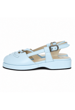 Donna Baby Blue Leather