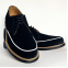 Dynamite Black Suede with White Dynamite Black Suede with White