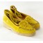 Grace Yellow Suede Crepe Sole