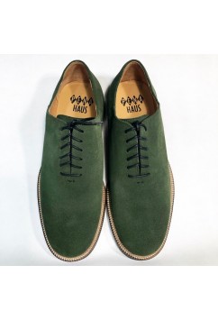 Matchbox Green Suede
